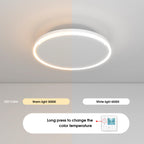 Round Infrared Ceiling Heater with LED Lighting & Thermostat