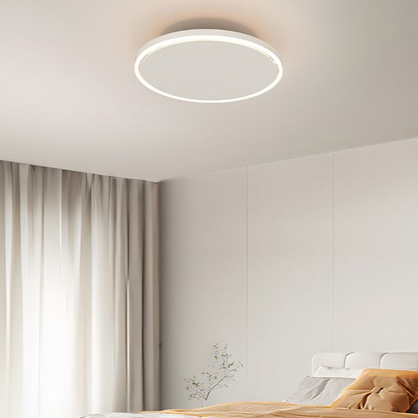 Round Infrared Ceiling Heater with LED Lighting & Thermostat