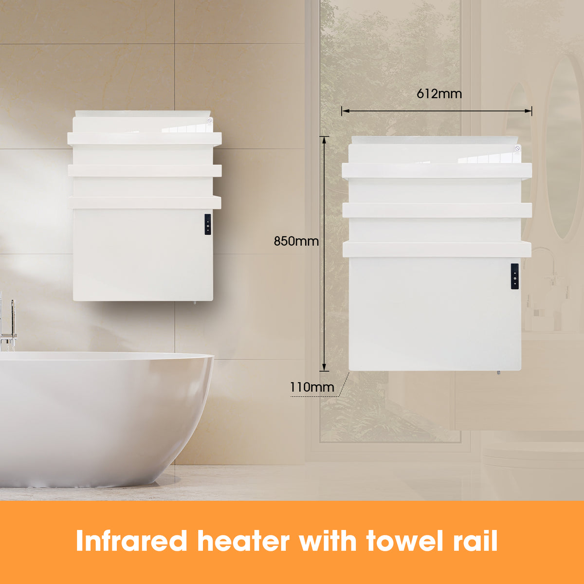 Smart Infrared Towel Warmer with App