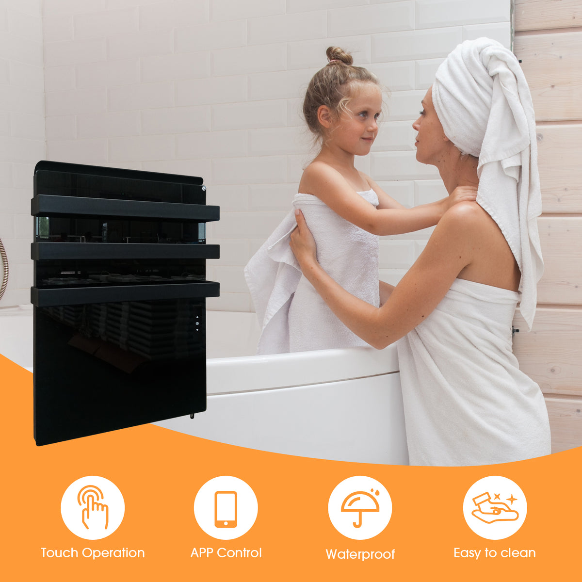 Smart Infrared Towel Warmer with App