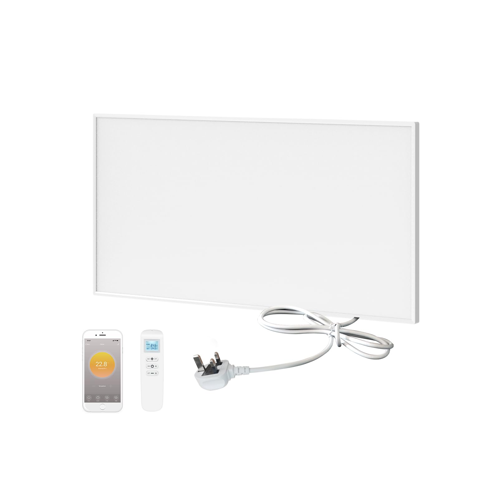 Infrared Panel Heater with Thermostat for Efficient Heating