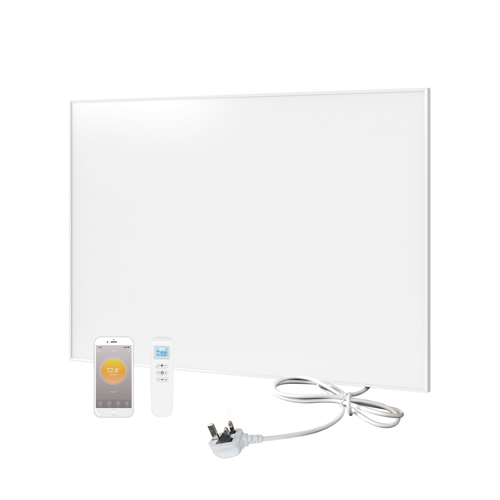 Infrared Panel Heater with Thermostat for Efficient Heating