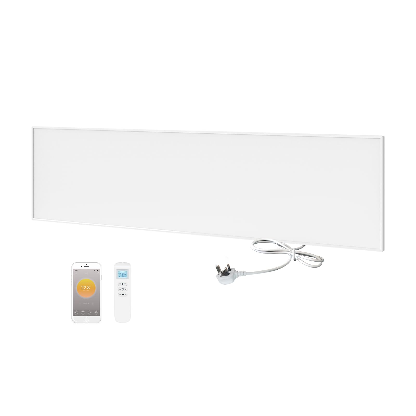 Infrared Panel Heater with Thermostat for Efficient Heating