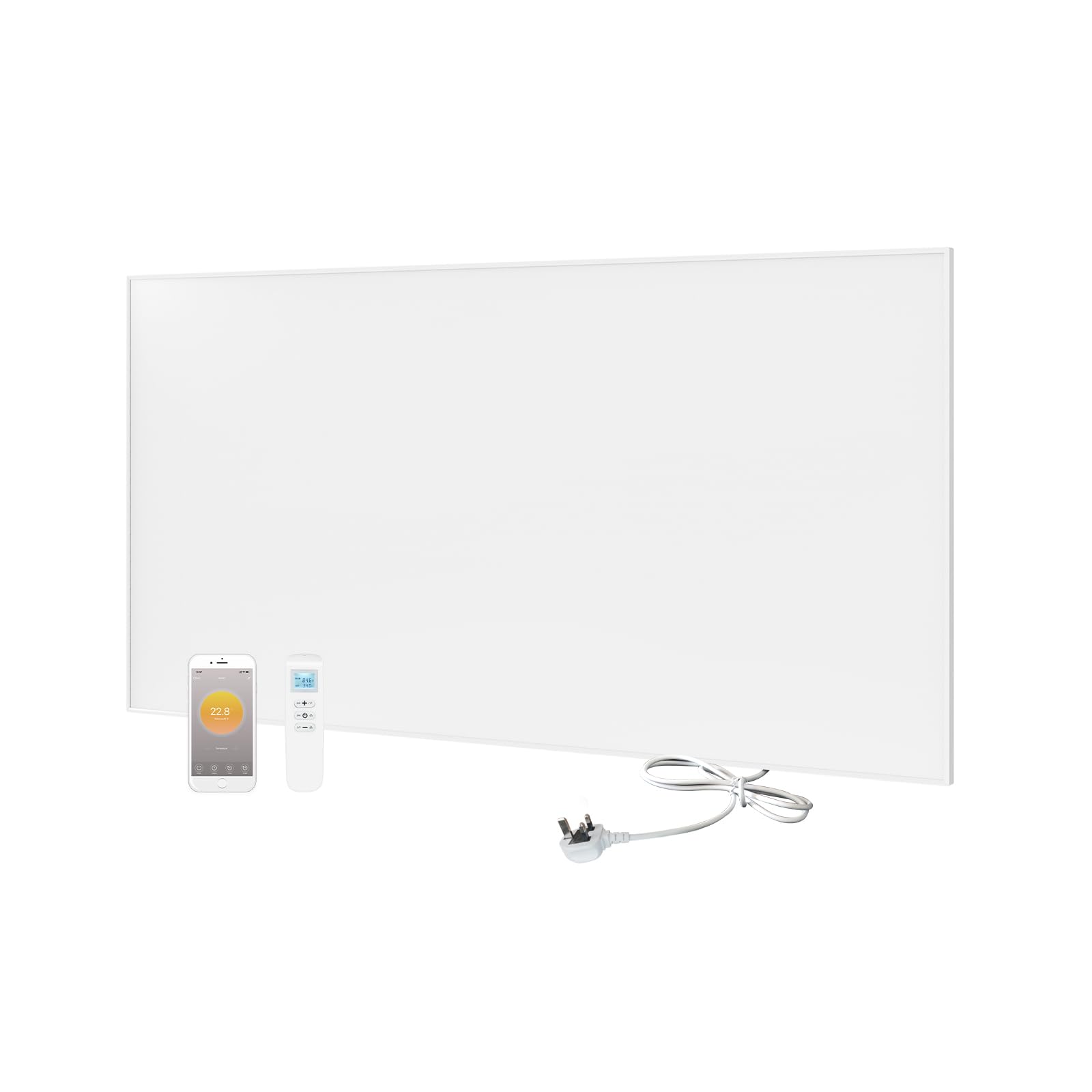 Infrared Panel Heater with Thermostat for Efficient Heating