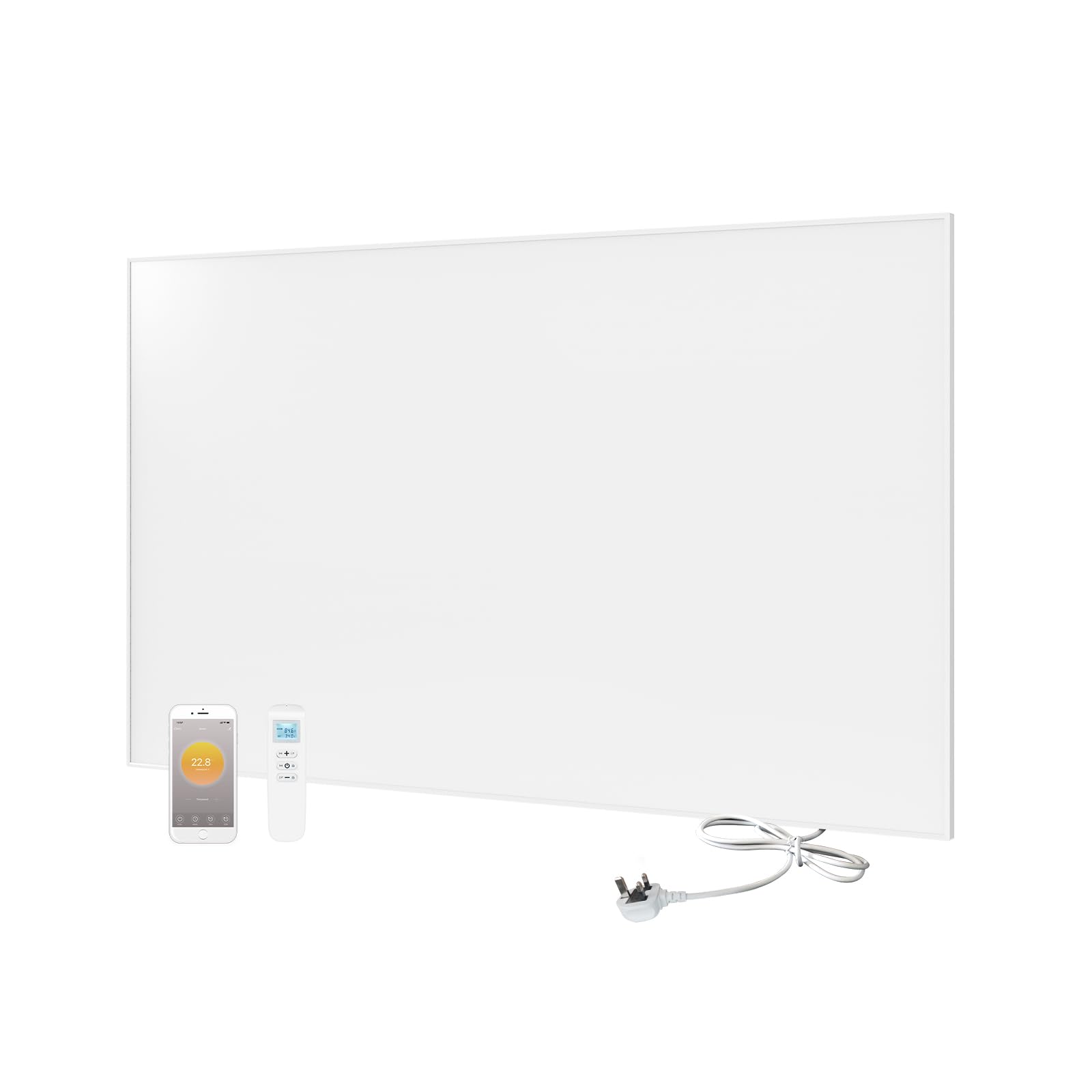 Infrared Panel Heater with Thermostat for Efficient Heating