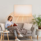 Infrared Panel Heater with Thermostat for Efficient Heating