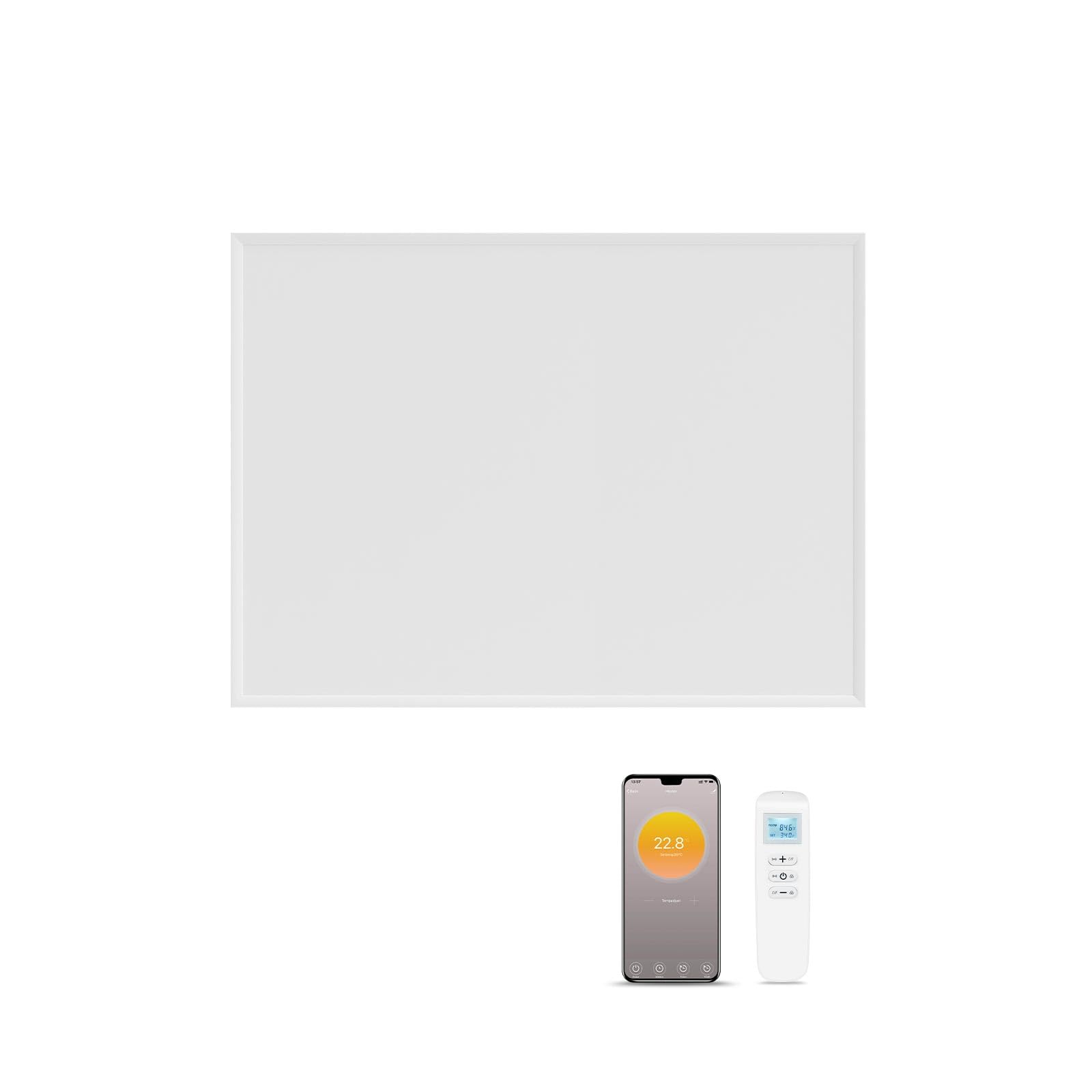 Far Infrared Wall Heater with WLAN & Remote Contol and Built-in Thermostat