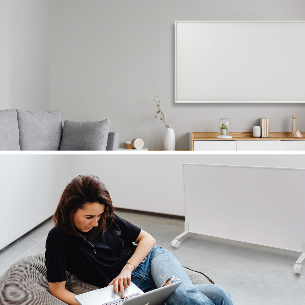 Feet/Wheels for Universal Freestanding Infrared Panel Heaters – 1 Pack (2 Pieces)