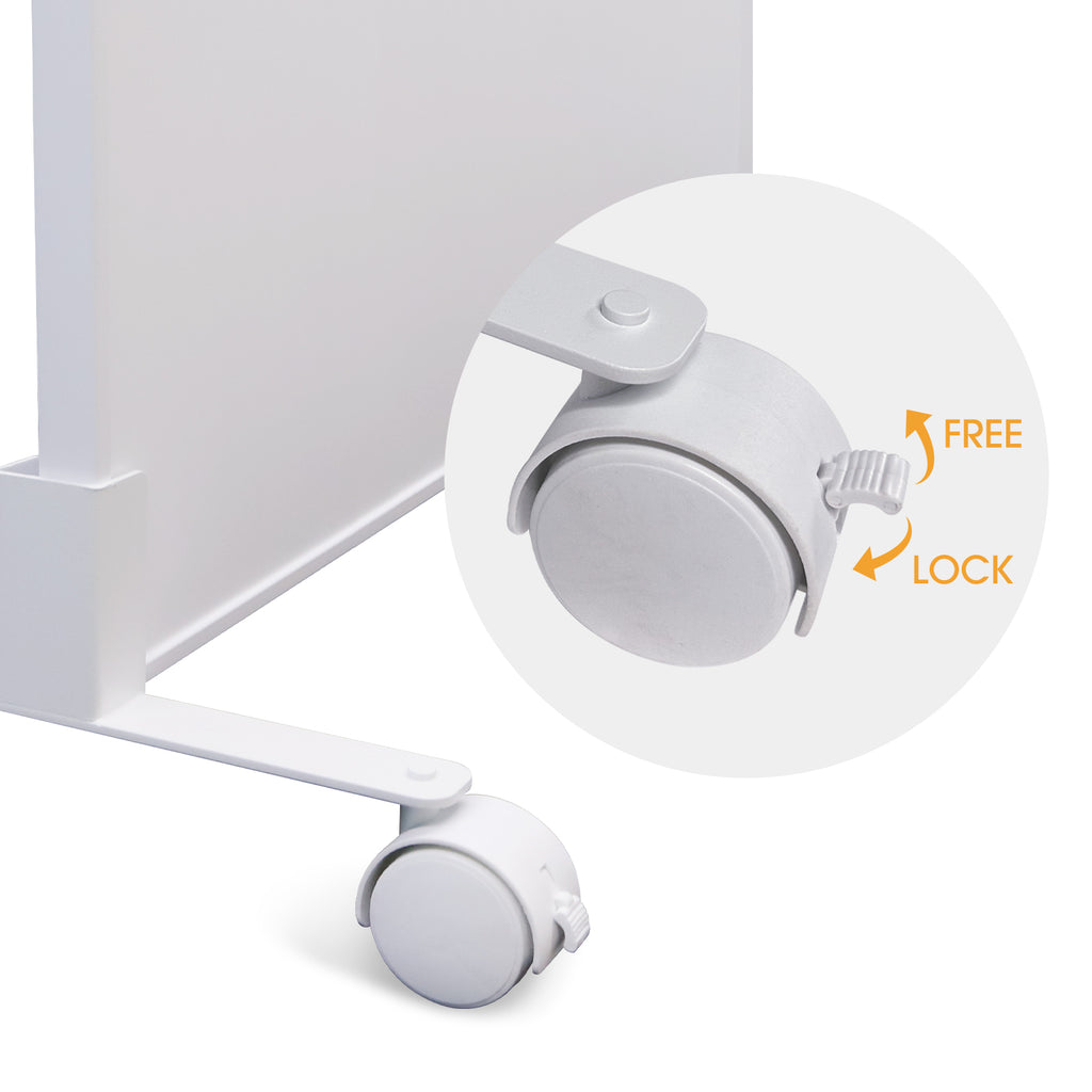 Feet/Wheels for Universal Freestanding Infrared Panel Heaters – 1 Pack (2 Pieces)