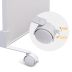 Feet/Wheels for Universal Freestanding Infrared Panel Heaters – 1 Pack (2 Pieces)