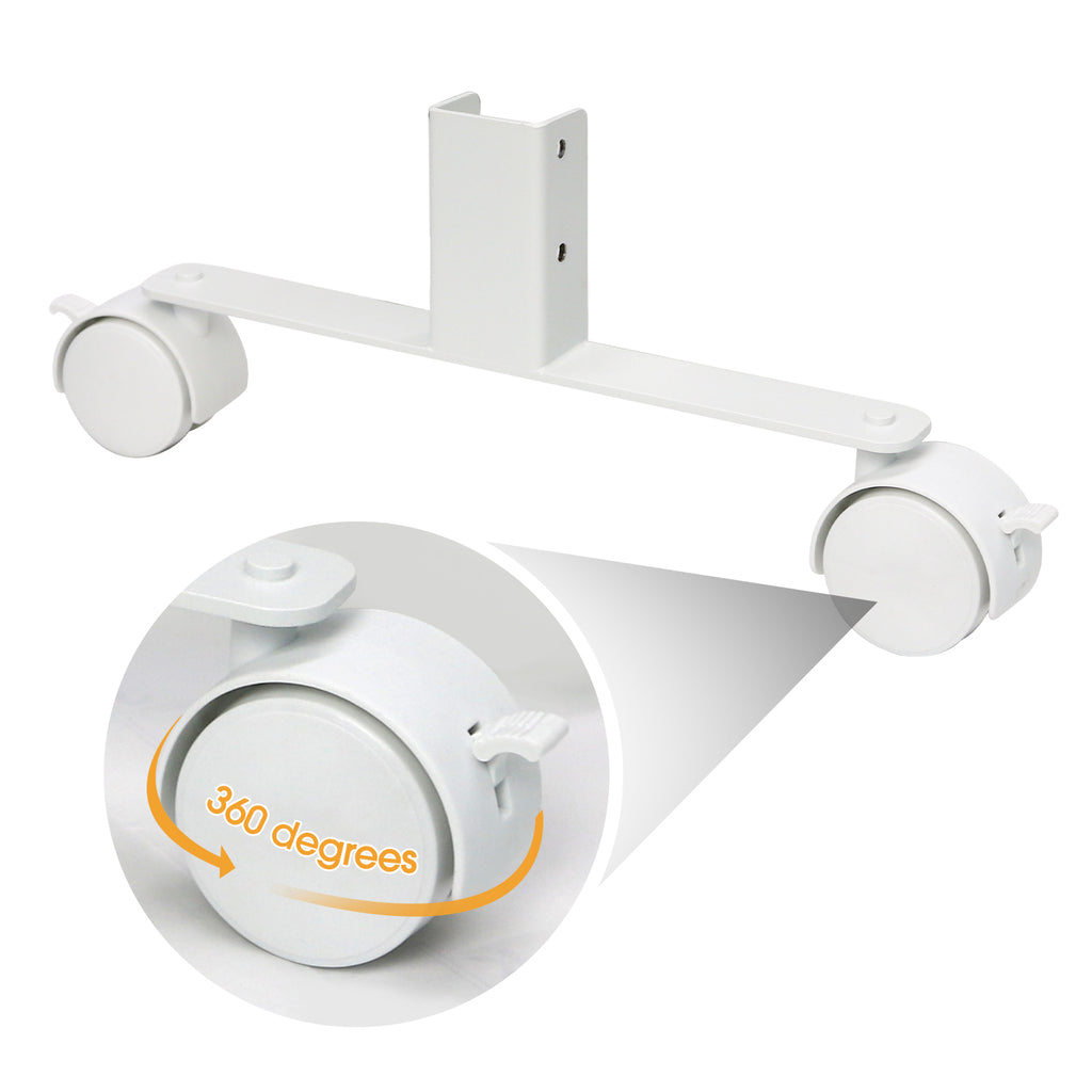 Feet/Wheels for Universal Freestanding Infrared Panel Heaters – 1 Pack (2 Pieces)