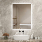 Infrared Bathroom Mirror Heater with Optional LED Light