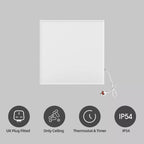 Far Infrared Ceiling Heater with WLAN & Remote Smart Control
