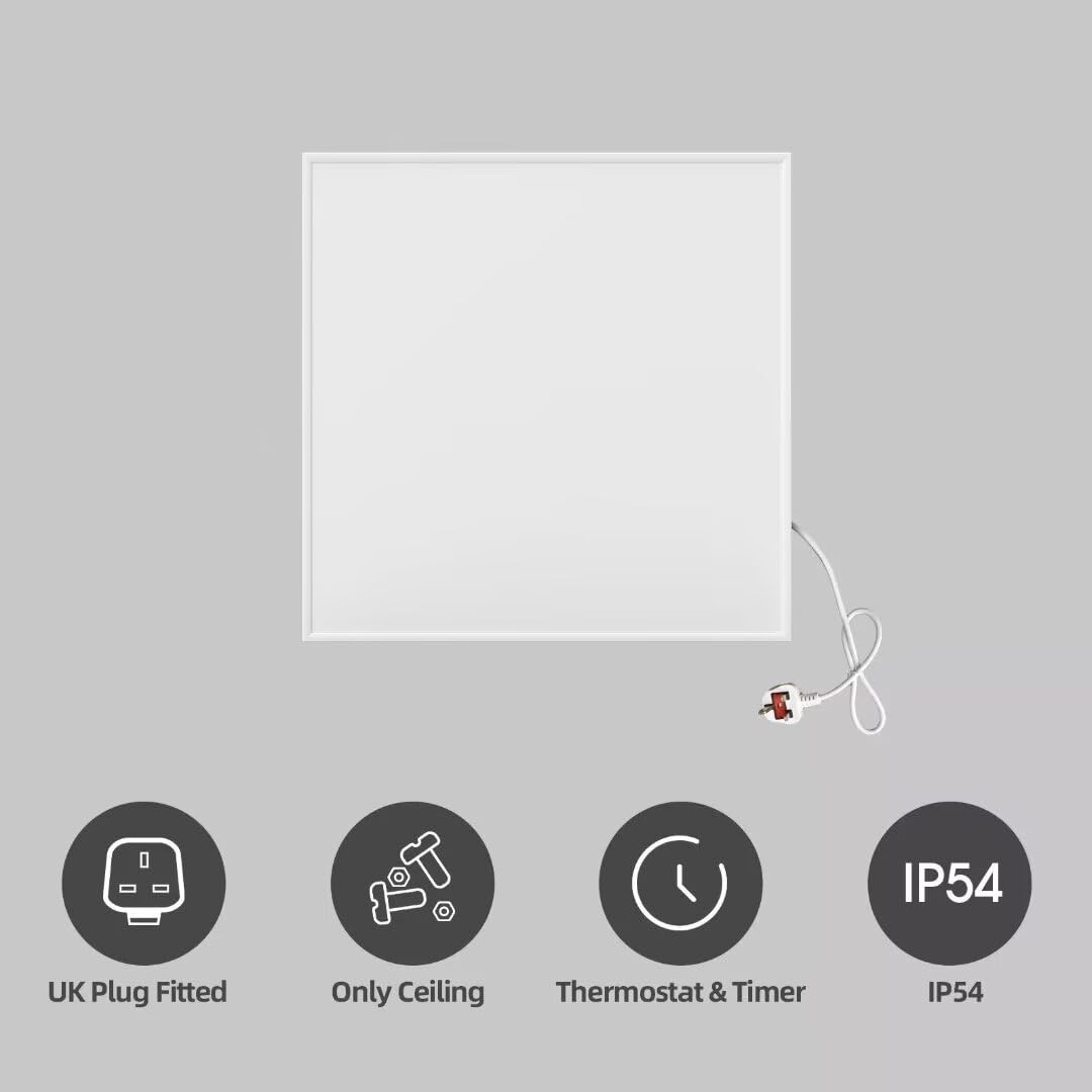 Far Infrared Ceiling Heater with WLAN & Remote Smart Control
