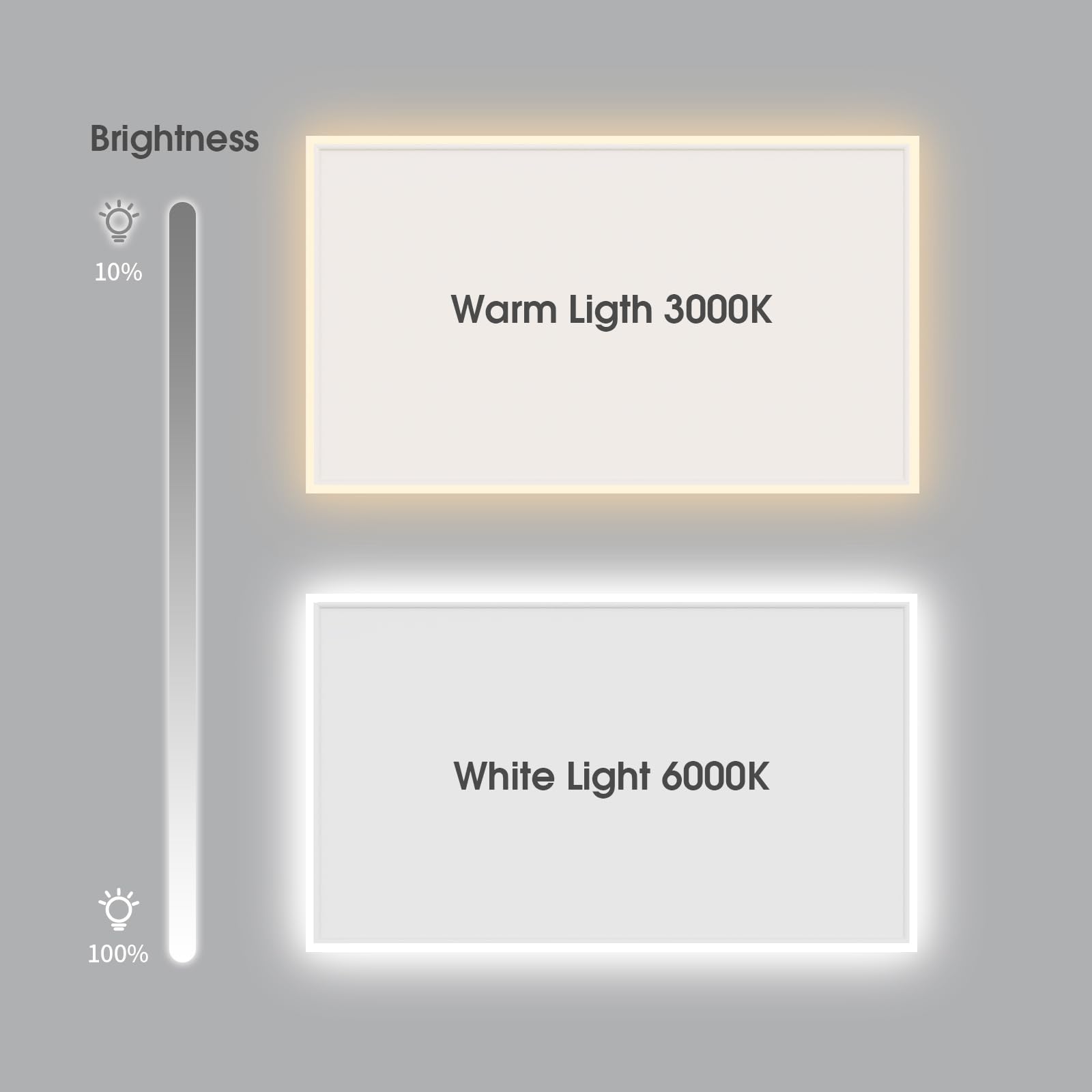 LED Infrared Ceiling Heater with Built-in Thermostat