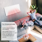Energy Efficient Far Infrared Wall Panel Heater with Switch