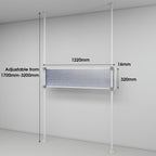 Telescopic Infrared Heater for Wall Drying and Mould Free