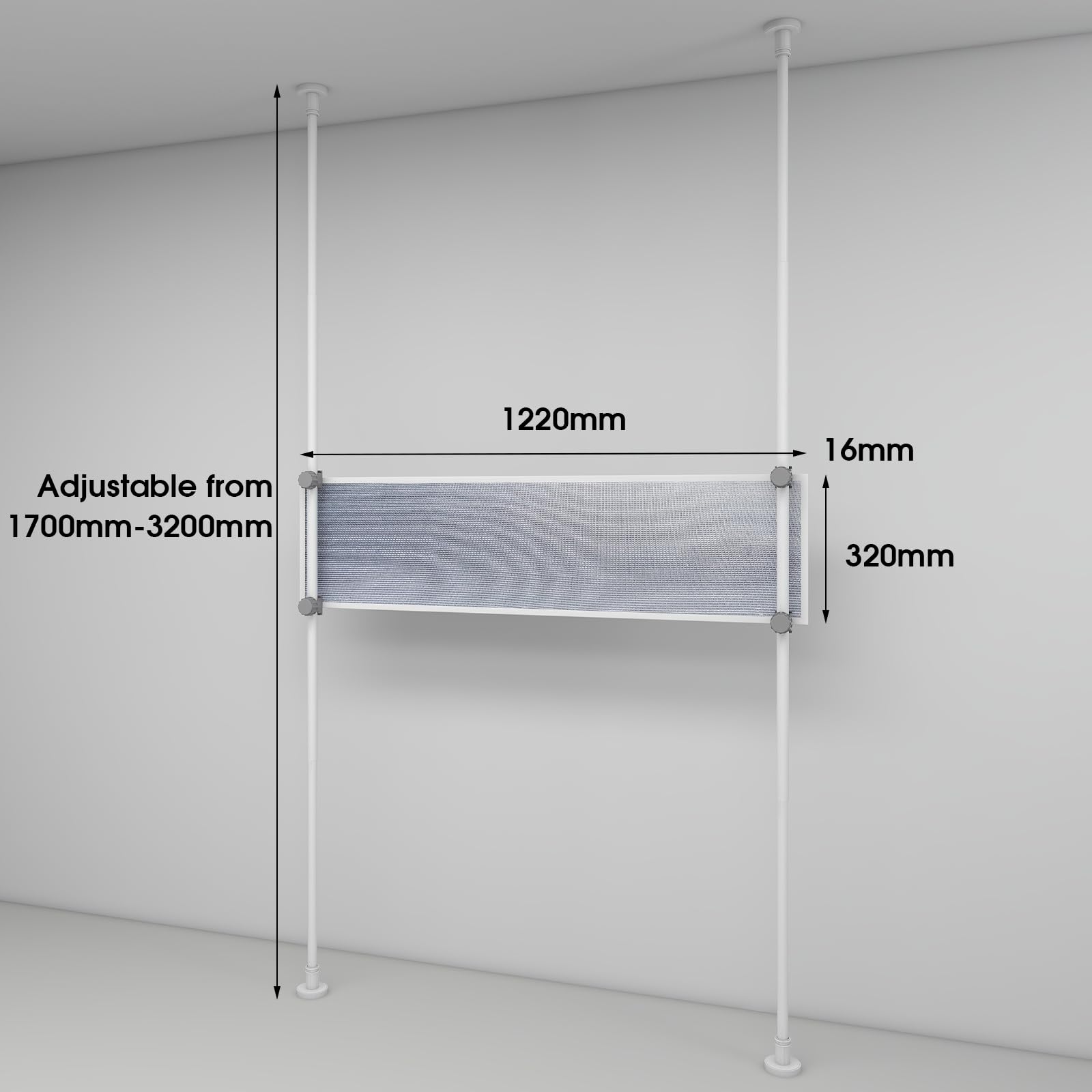 Telescopic Infrared Heater for Wall Drying and Mould Free