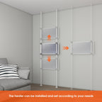 Telescopic Infrared Heater for Wall Drying and Mould Free